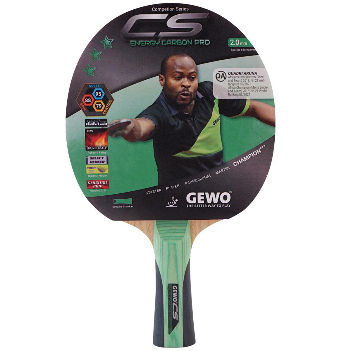 Gewo Bat CS Energie Carbon Pro