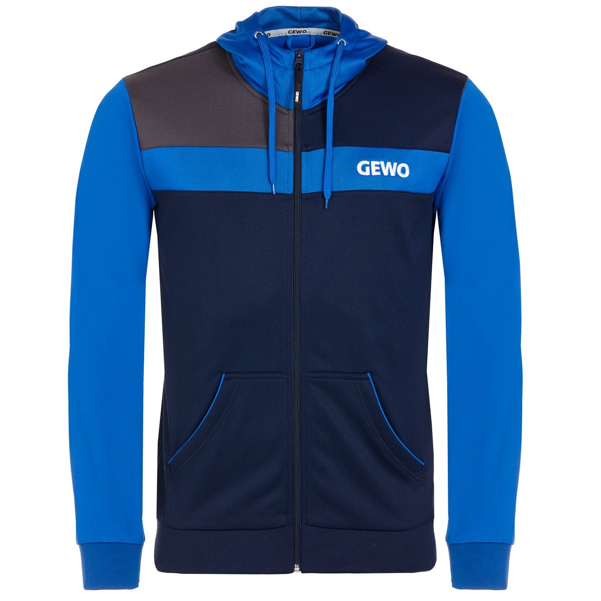 Gewo Hoodie Ravenna marine/koningsblauw