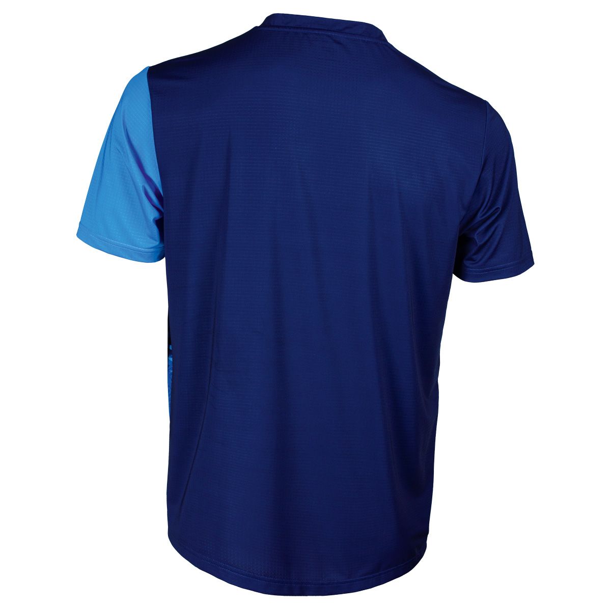 Tibhar shirt Azur blauw/marineblauw