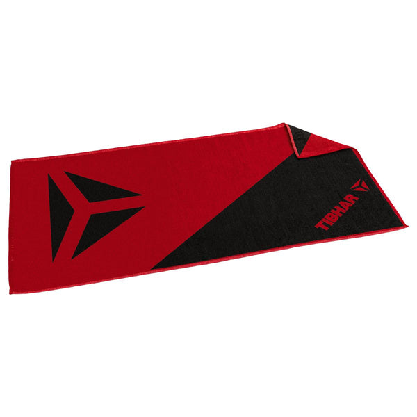 Tibhar Handdoek Smash Pro zwart/rood