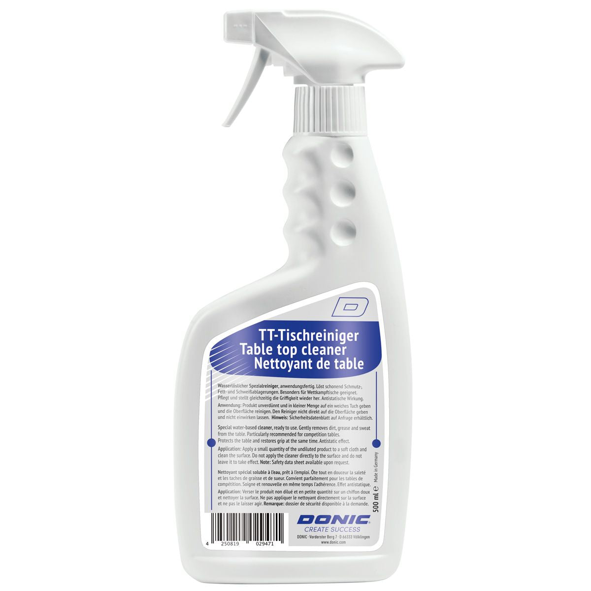 Donic Tafelreiniger 500ml.