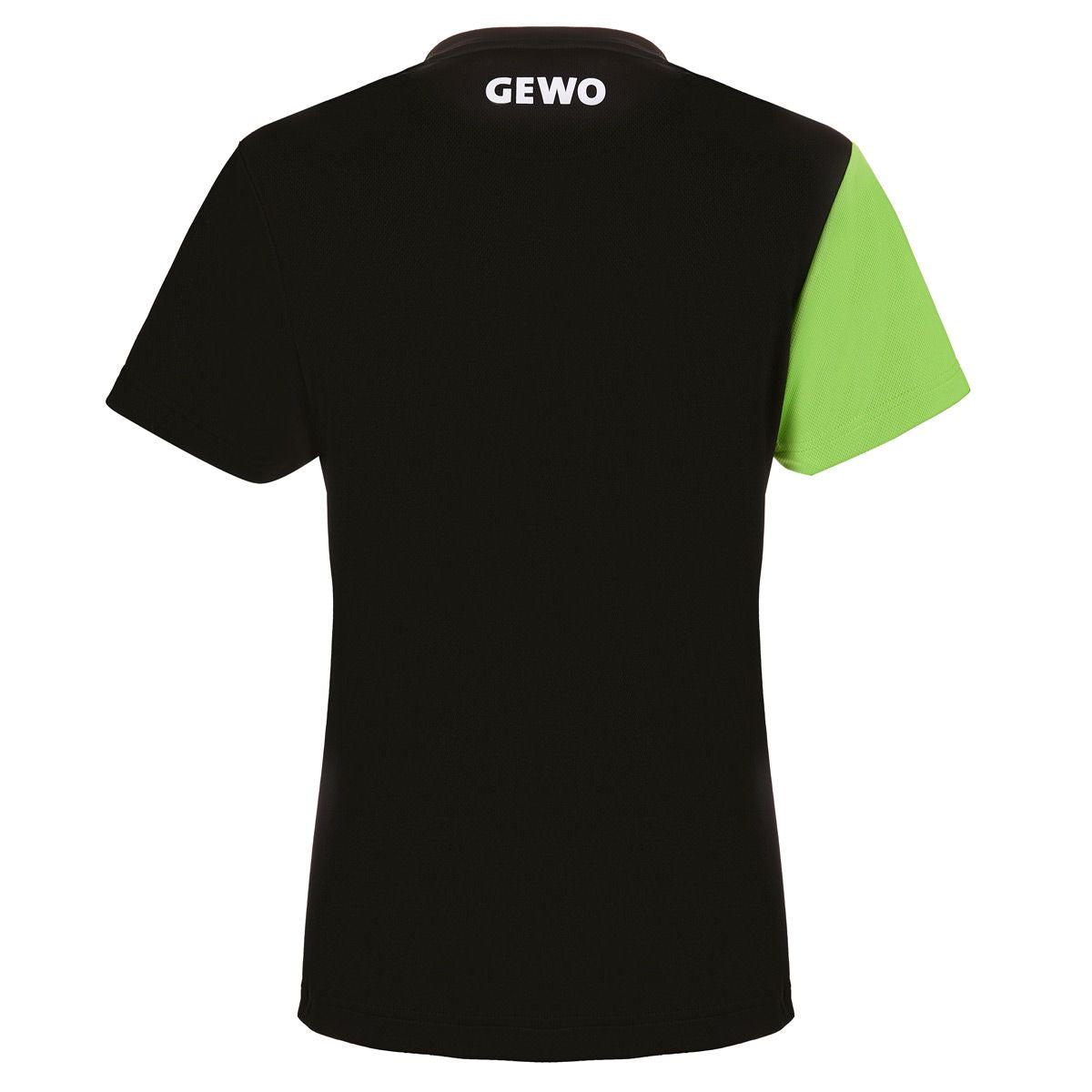 Gewo shirt Fondi I Lady zwart/lime