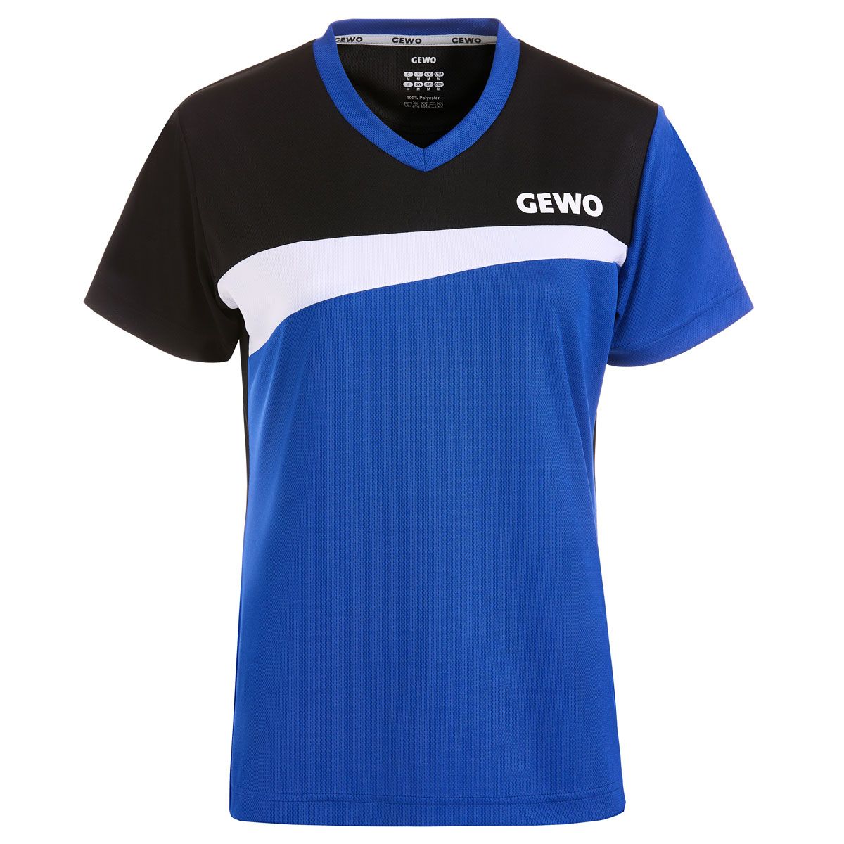 Gewo overhemd Fondi II Lady royal/zwart