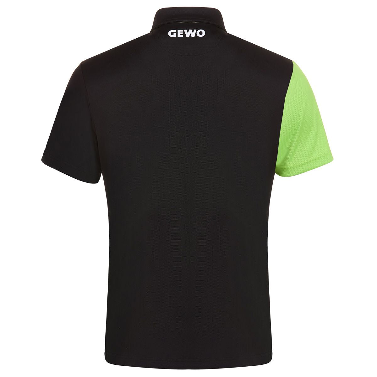 Gewo shirt Fondi I zwart/limoen