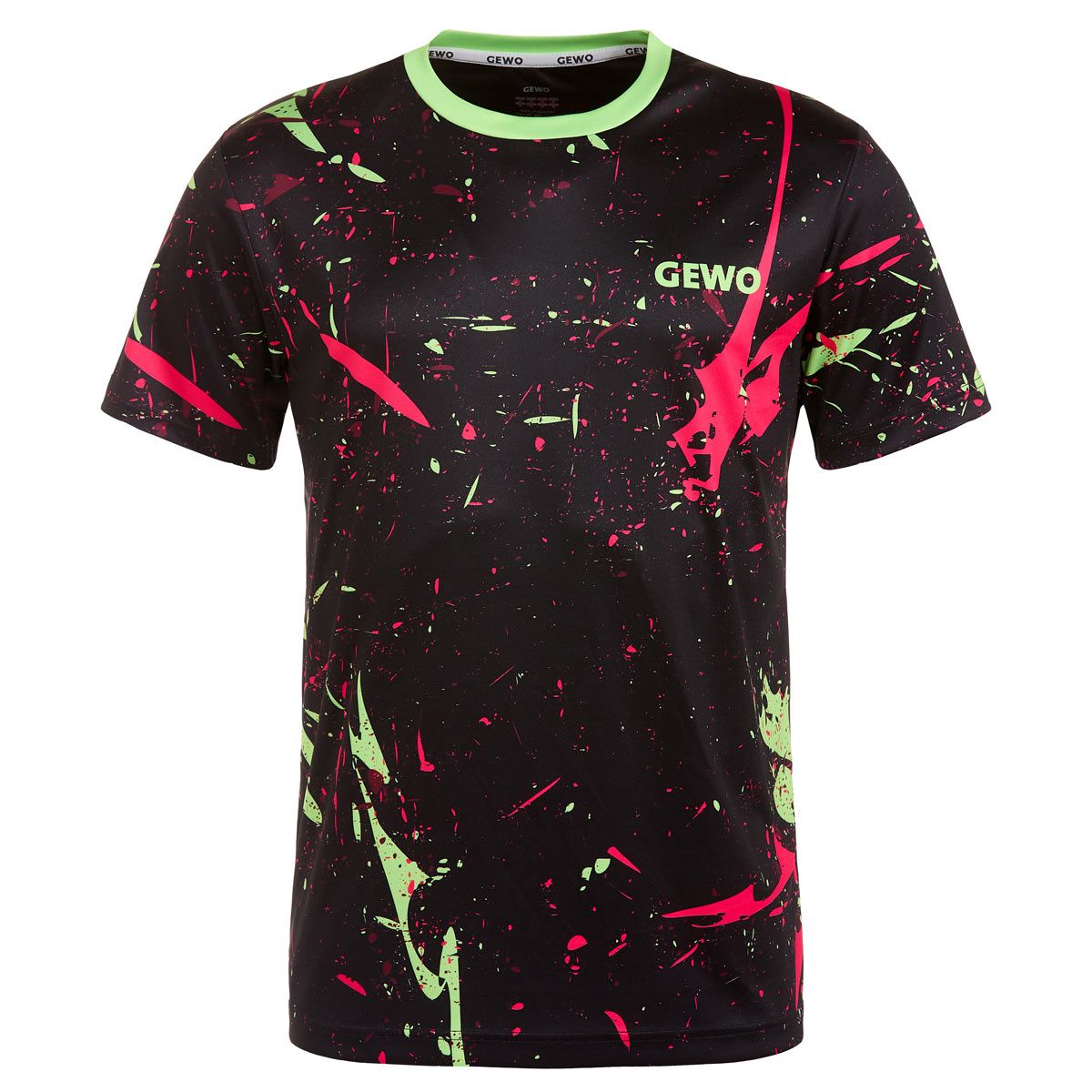 Gewo shirt Tamarro II zwart/groen