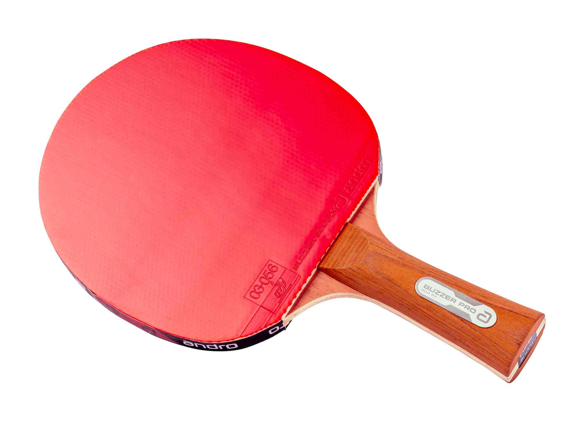 Andro Bat-Set Buzzer Pro 500 RX zwart/rood concaaf