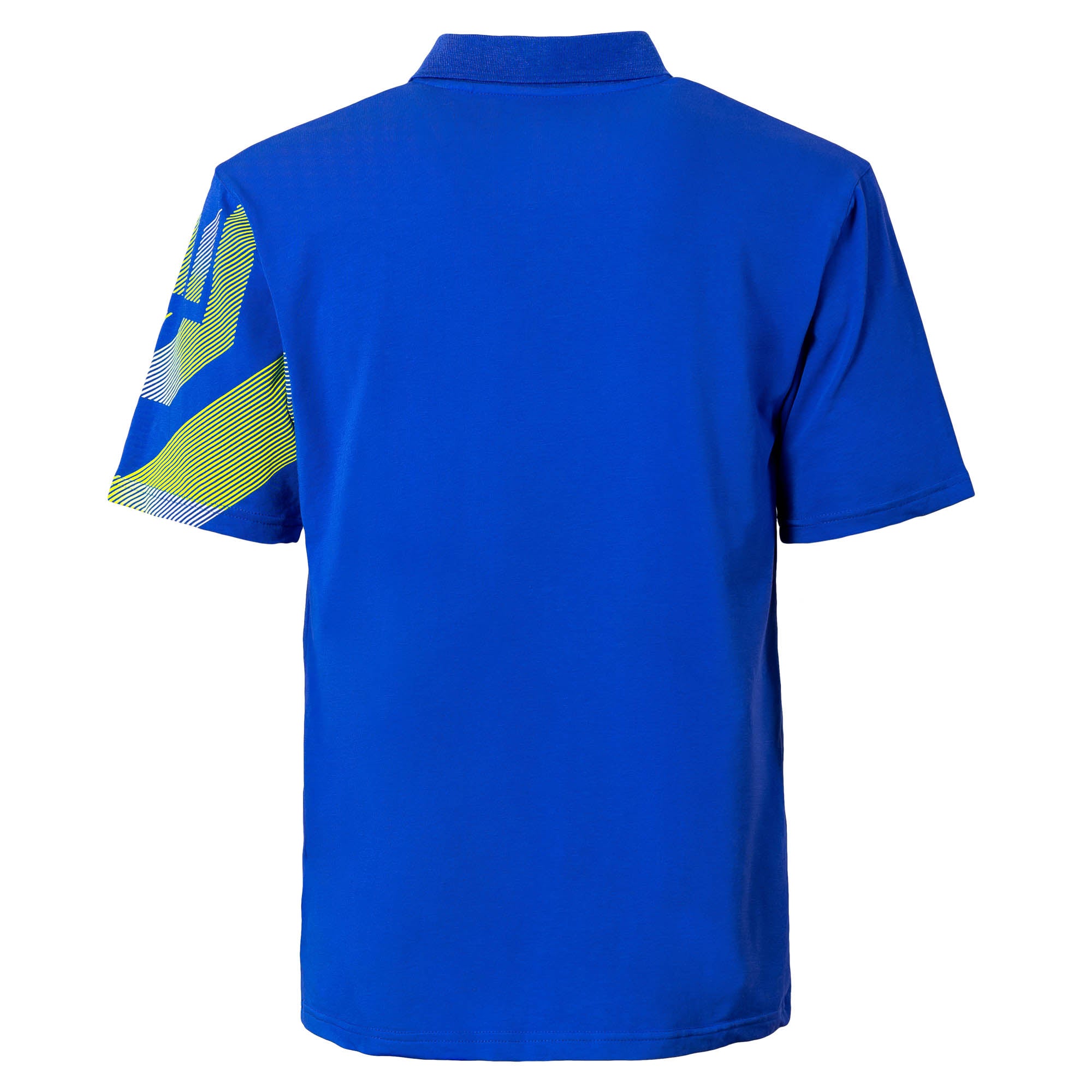 Andro Shirt Benzon Katoen blauw/geel