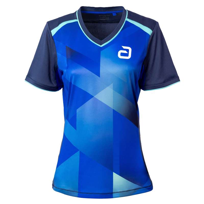Andro Shirt Lanton Dames donkerblauw/blauw