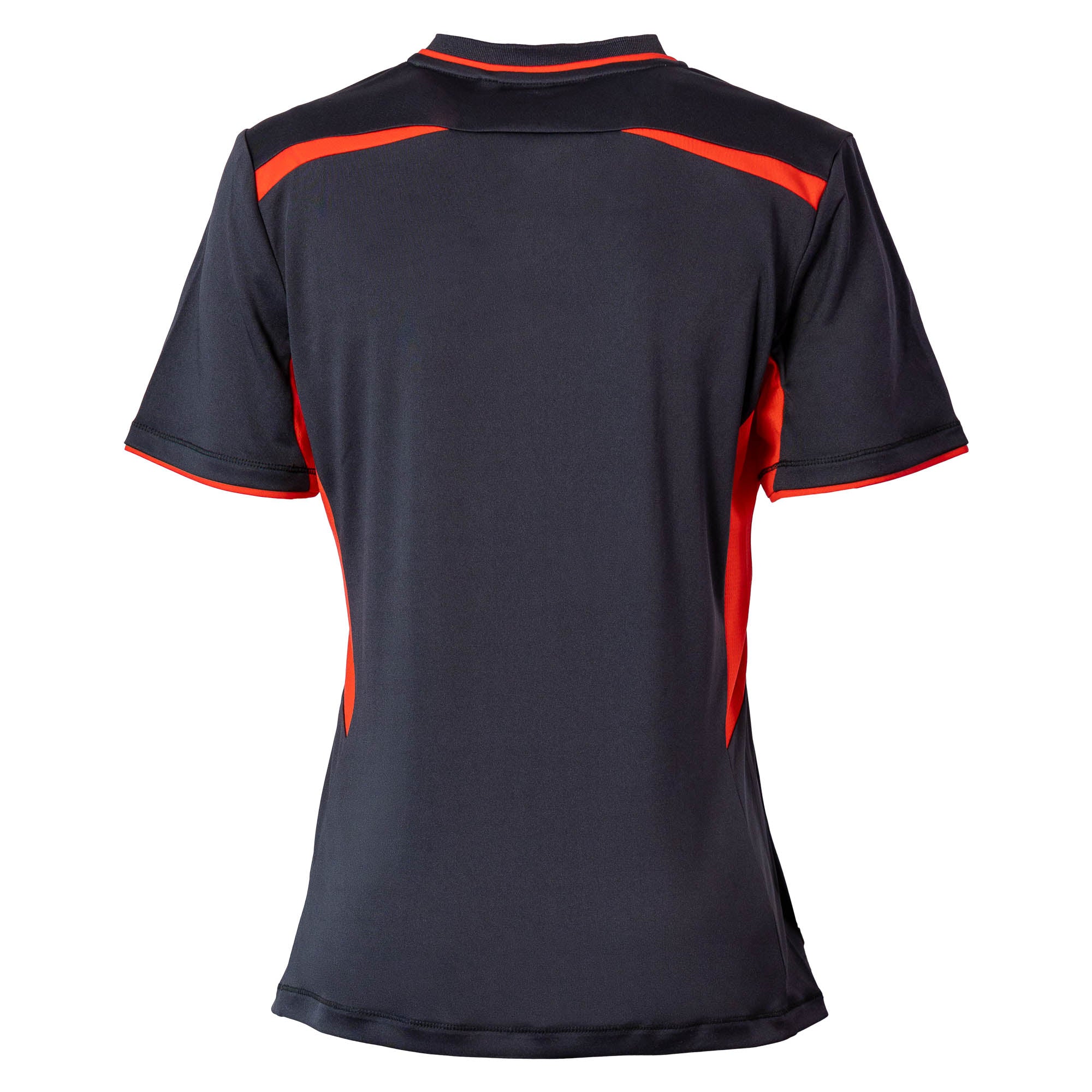 Andro Shirt Lanton Dames zwart/rood