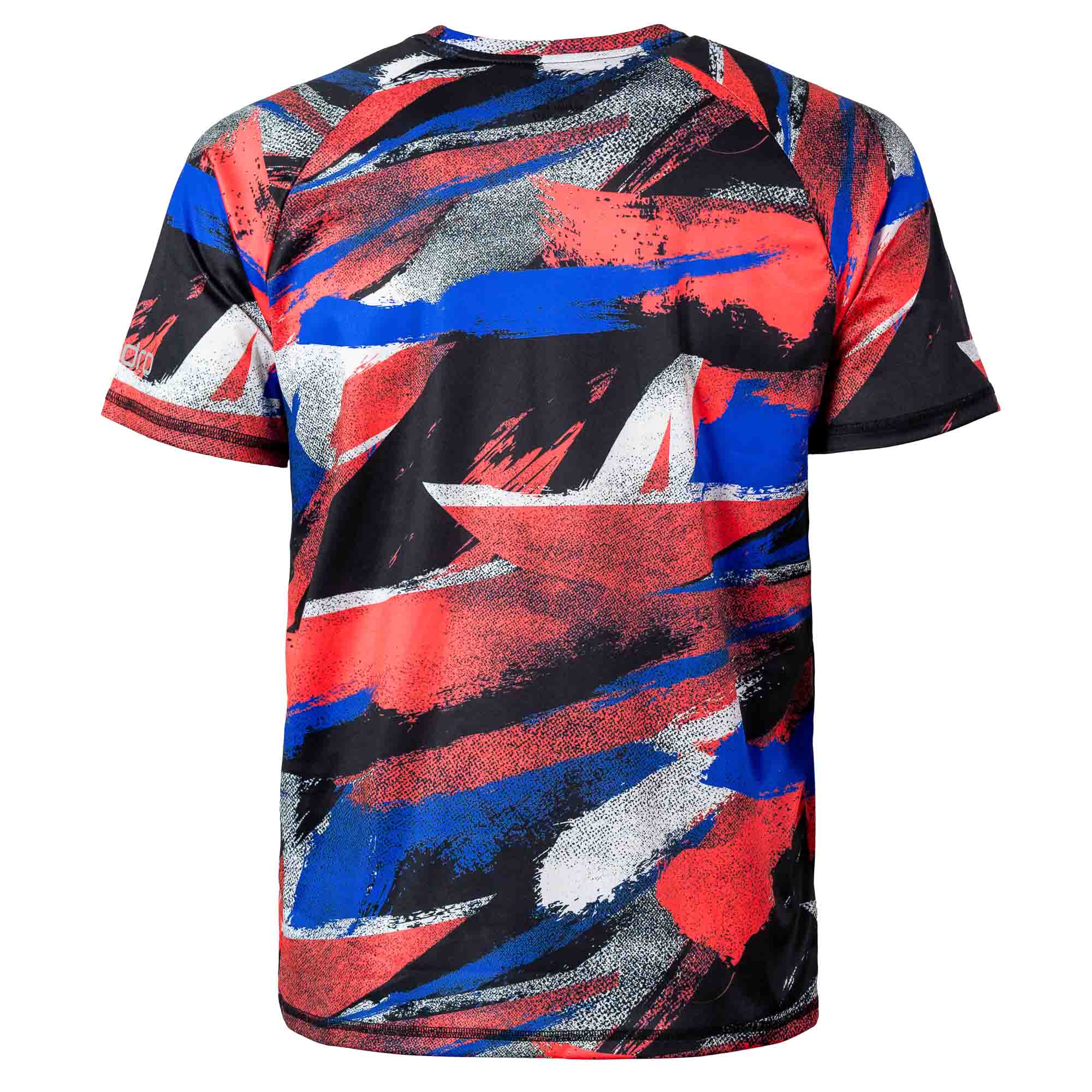 Andro T-shirt Likya rood/graffiti