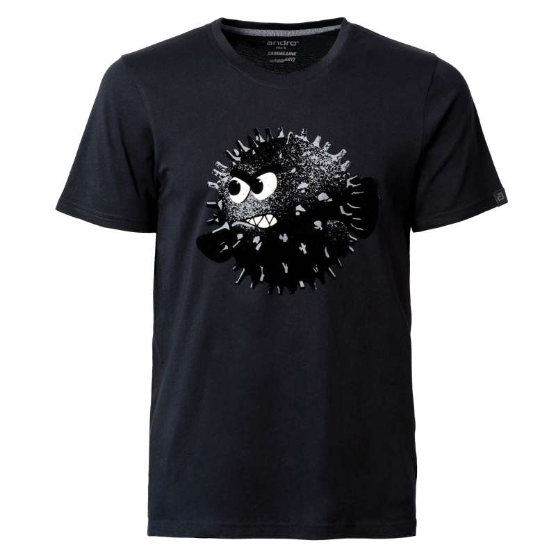 Andro T-shirt Wiltons zwart