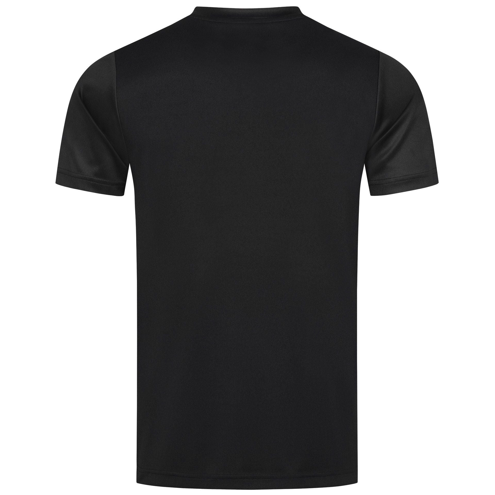 Donic t-shirt Furious zwart/antraciet/limoen