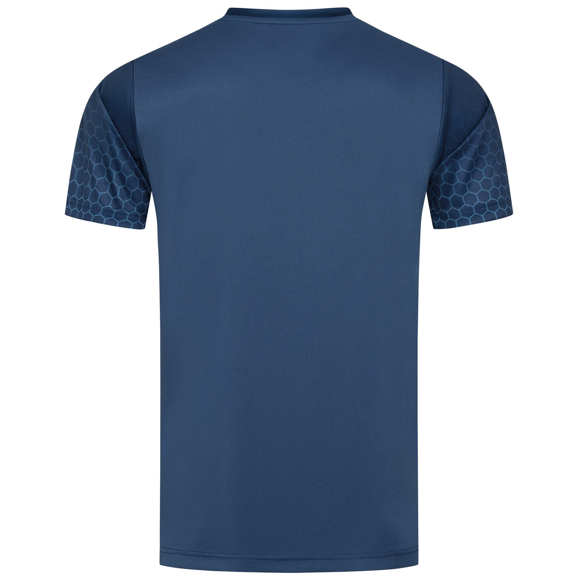 Donic t-shirt Scorpion marineblauw/lichtblauw