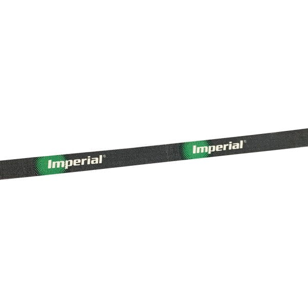 Imperial Zijkantband 9mm/50mtr. zwart/groen