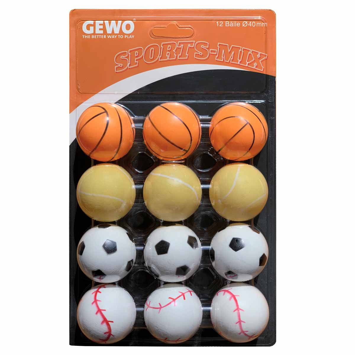 Gewo Balsporten-Mix 12er mixkleuren