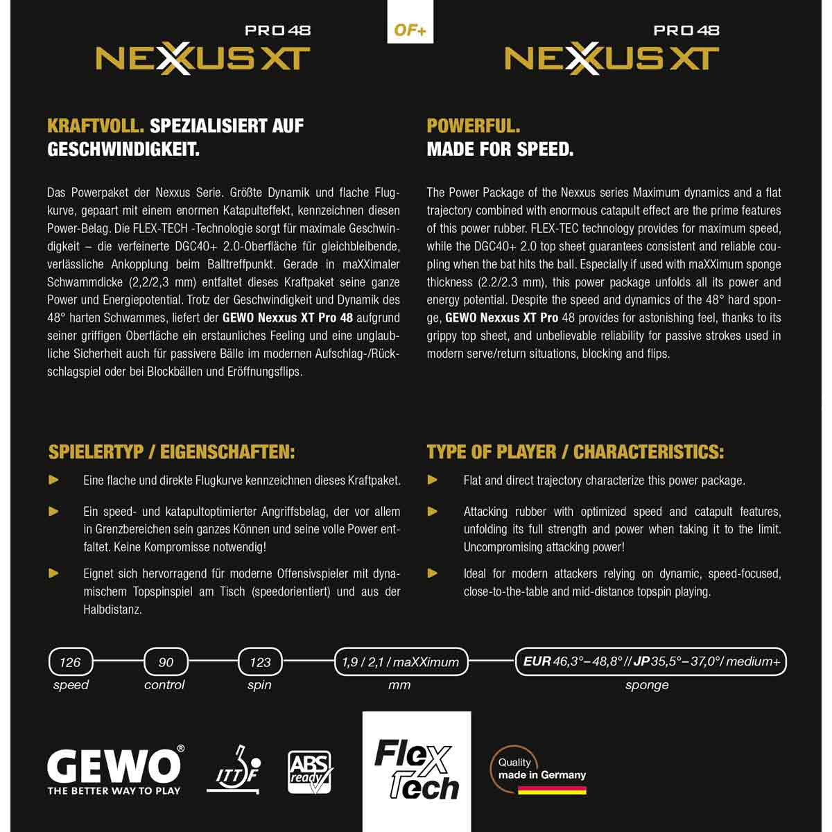 Gewo Nexus XT Pro 48