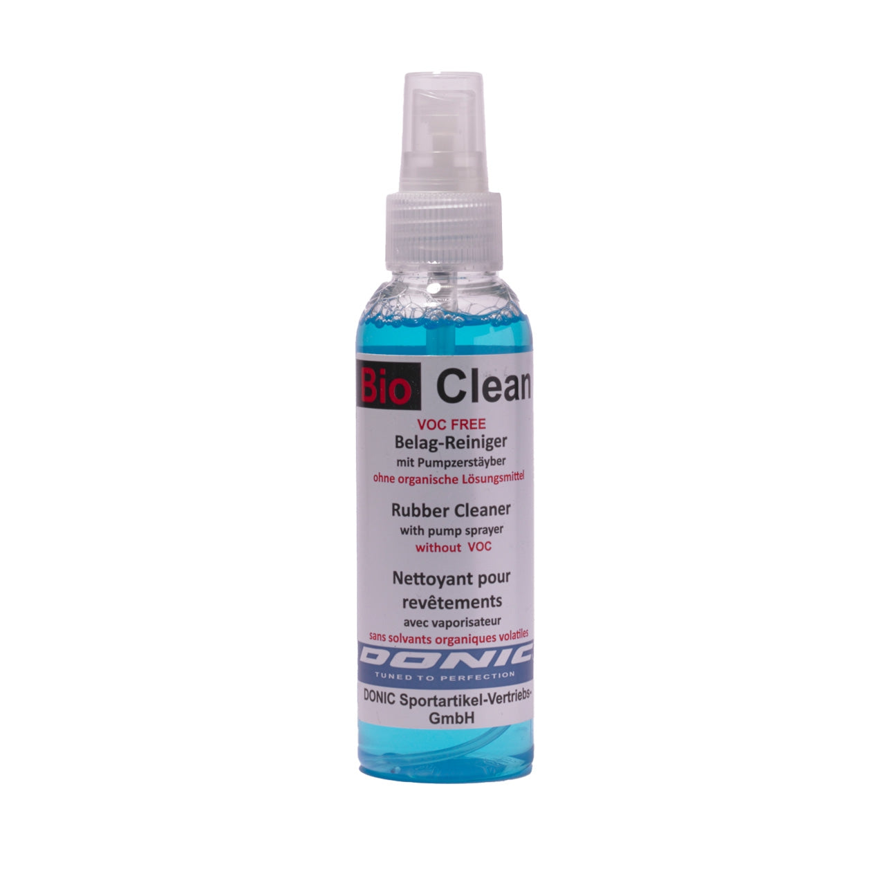 Donic Bioclean 125 ml. VOC-vrij