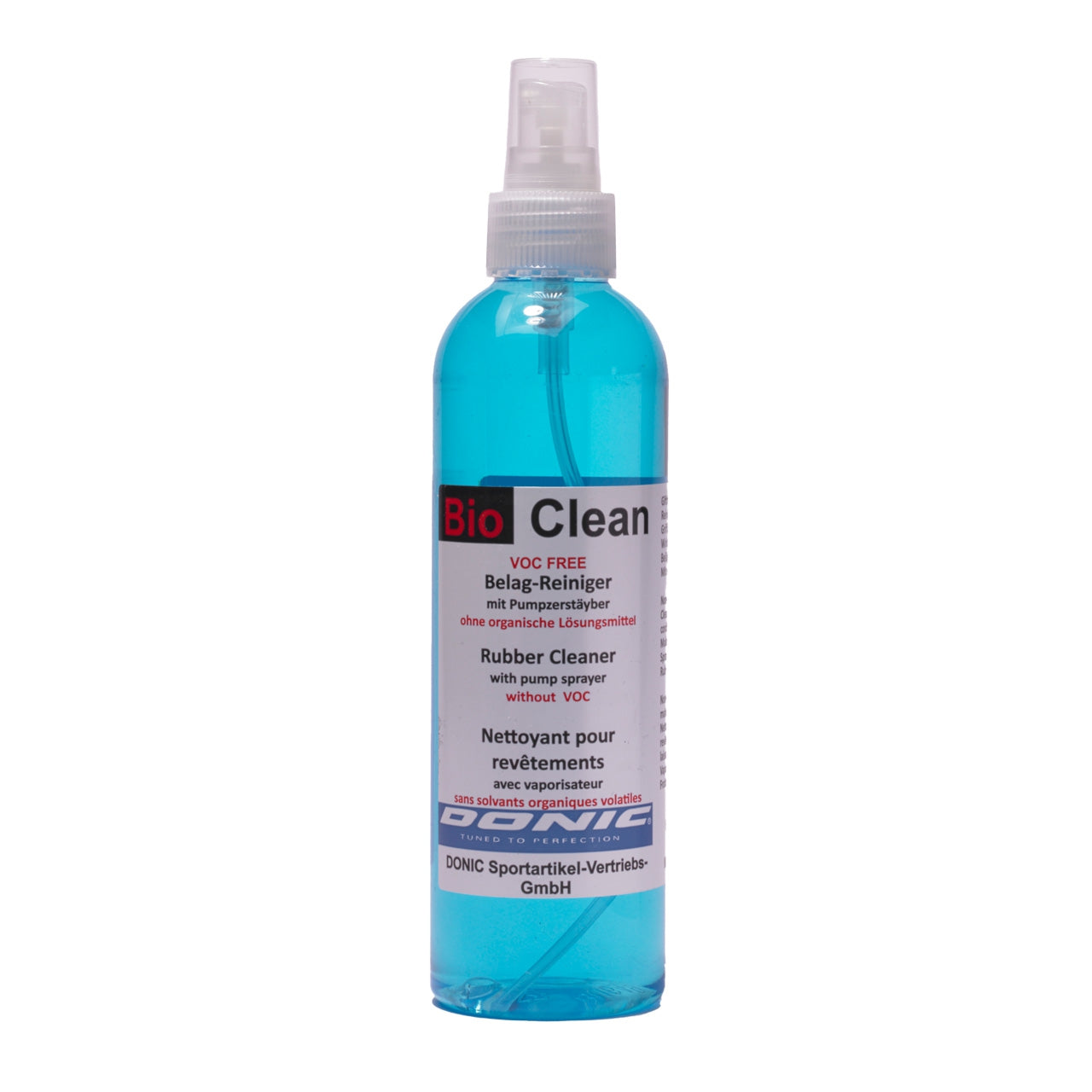 Donic Bioclean 250 ml. VOC-vrij