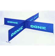 Donic Speelveldomranding blauw 2,33m x 70cm.Aan beide zijden bedrukt met Donic