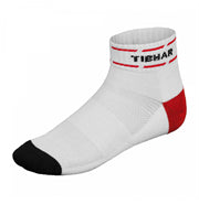 Tibhar Sokken Classic Plus wit/rood/zwart
