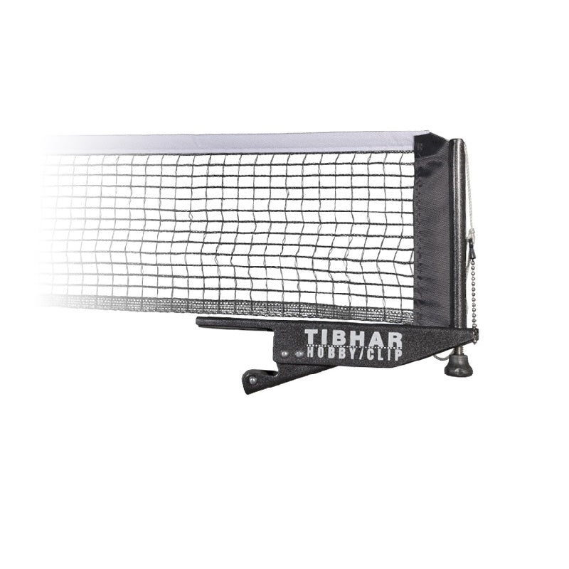 Tibhar Net & Post Set Hobby Clip zwart