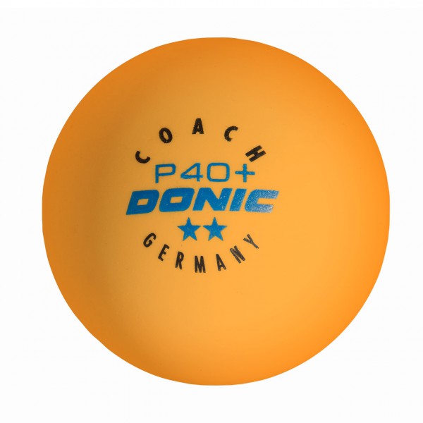 Donic Ball Coach P40+ **oranje (120)