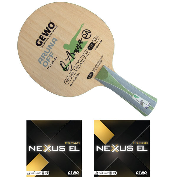 Gewo Bat Aruna Off met Nexxus EL Pro 43+Nexxus EL Pro 38