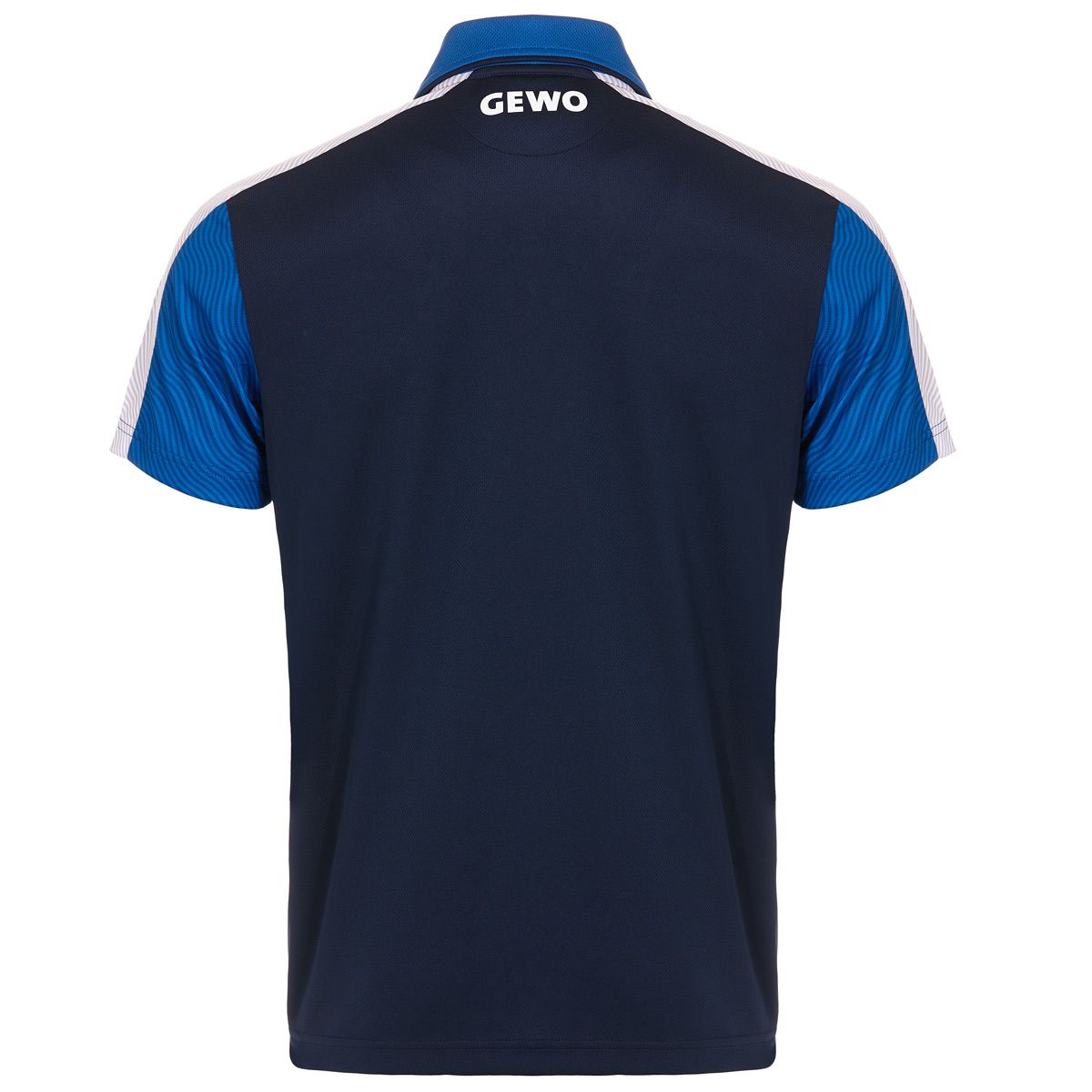 Gewo shirt Prato navy/royal