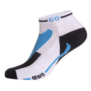 Gewo Korte sokken Flex III wit/blauw