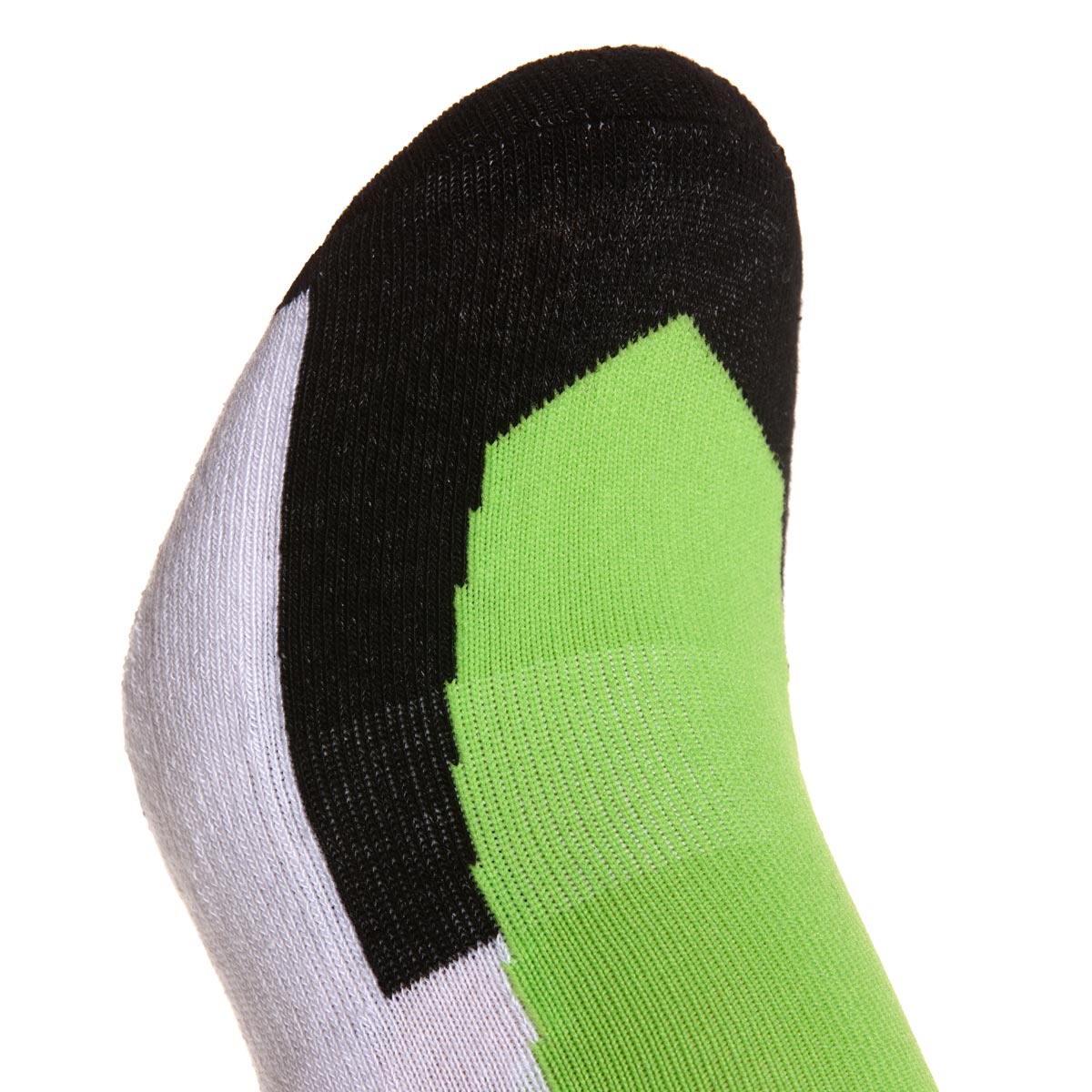 Gewo korte sokken Flex III wit/groen