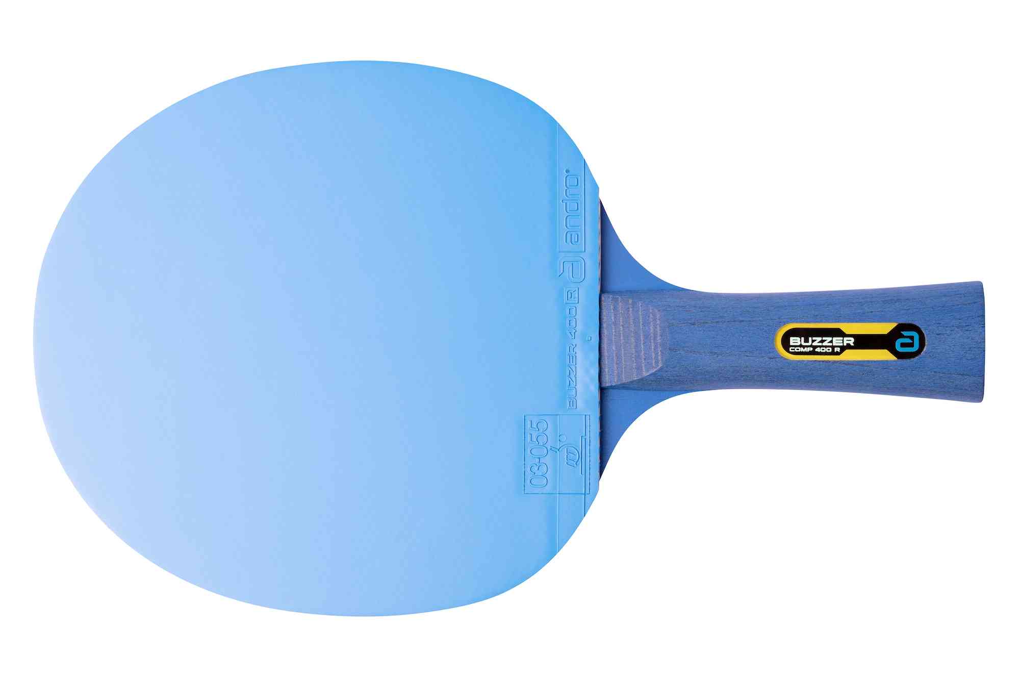 Andro Bat-Set Buzzer Comp 400 R zwart/blauw holrond