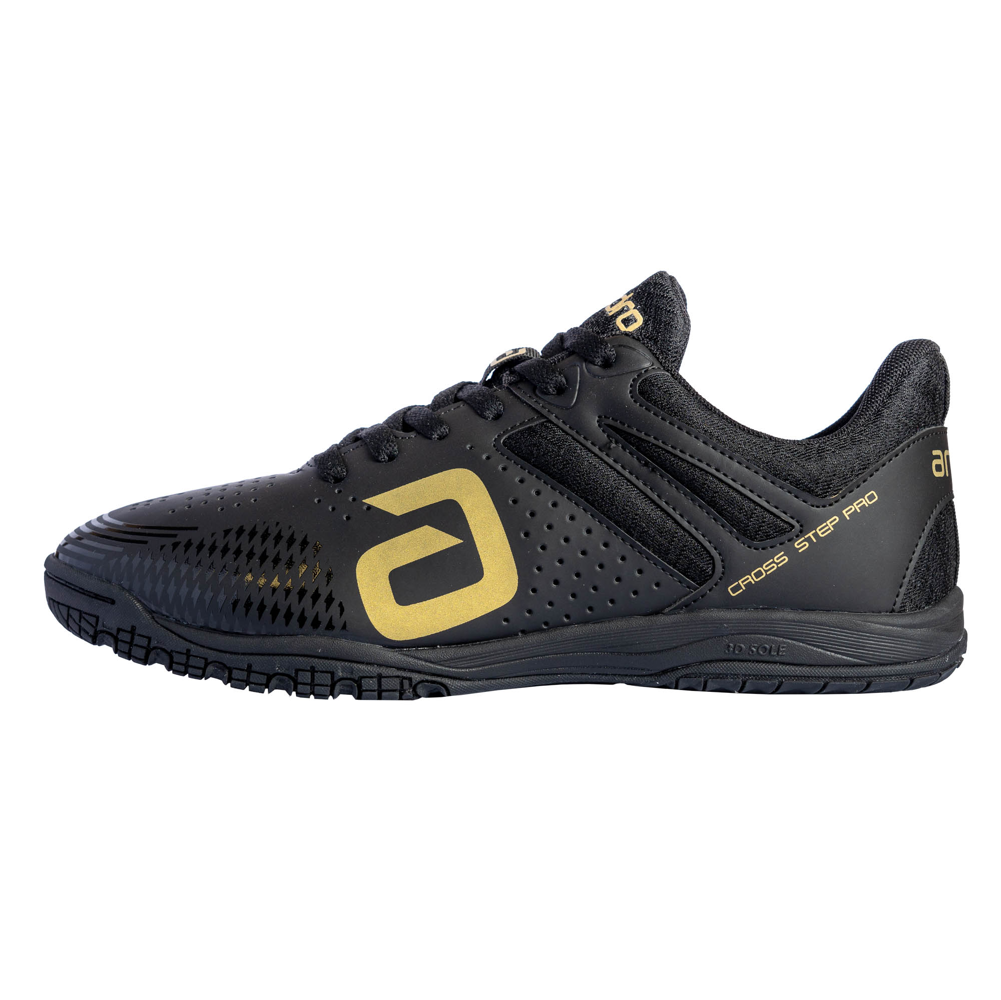 Andro shoes Cross Step Pro black/gold
