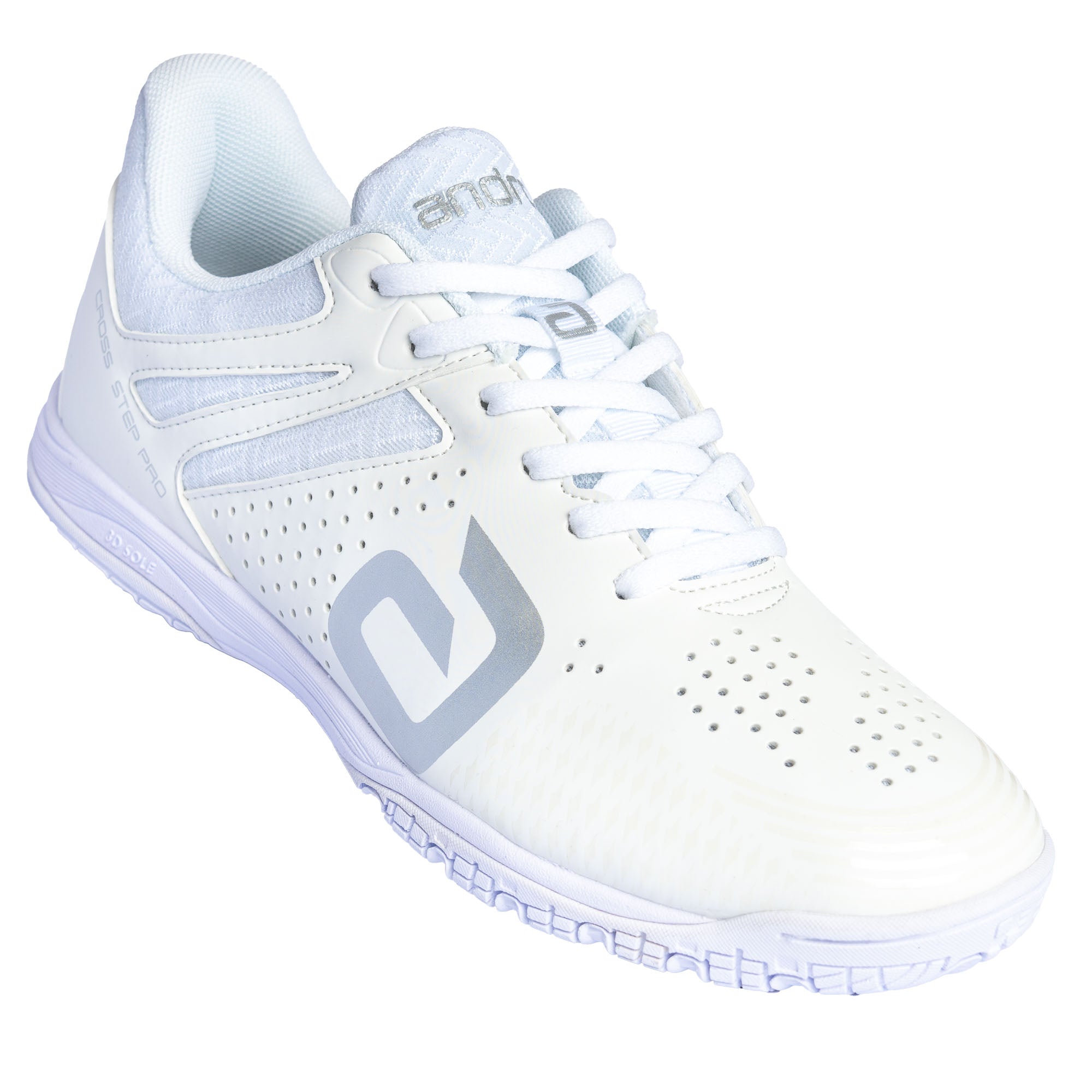Andro shoes Cross Step Pro white/silver