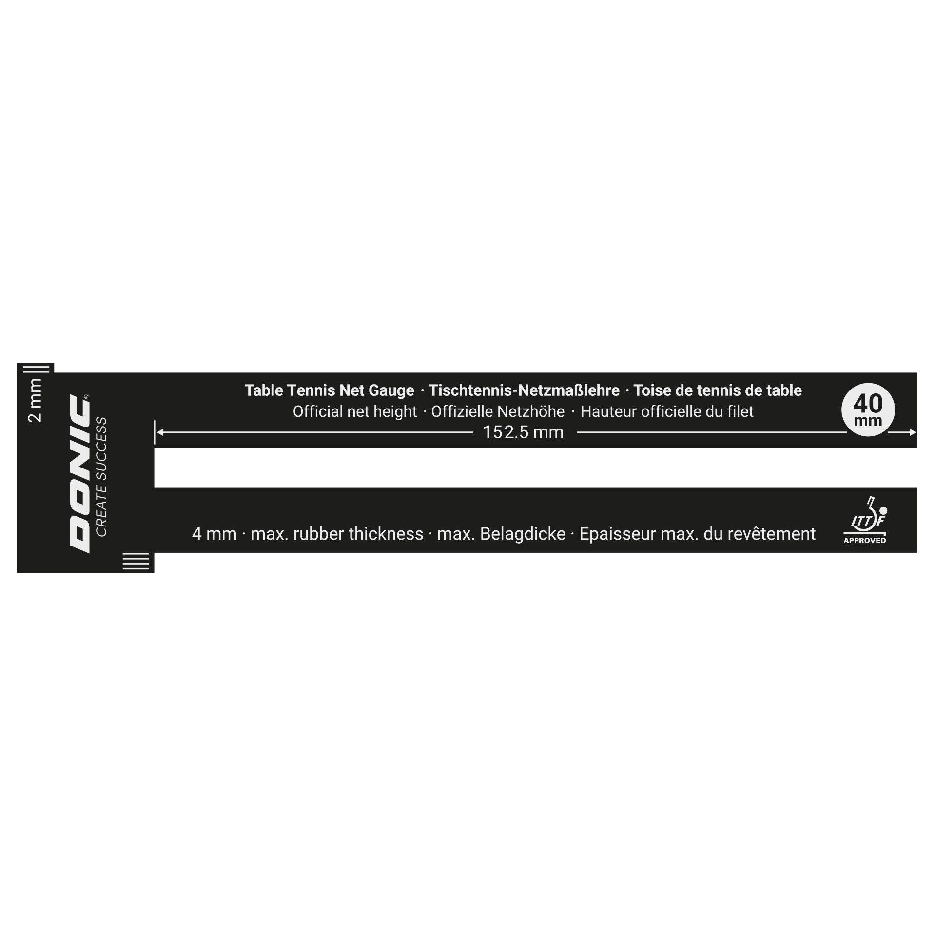 Donic Net gauge