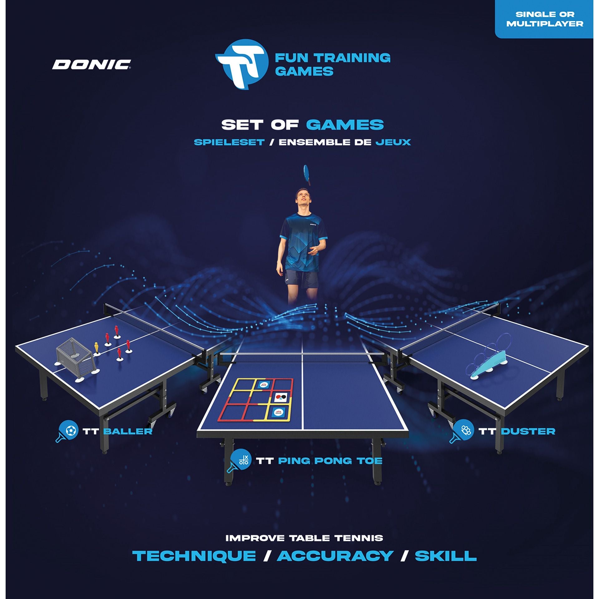 Donic Mobiele Ballenmand Coachy