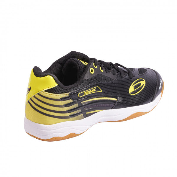 Donic schoenen Spaceflex zwart/geel