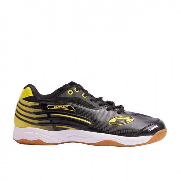 Donic schoenen Spaceflex zwart/geel