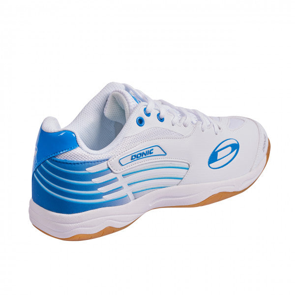 Donic schoenen Spaceflex wit/blauw