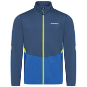 Donic Trainingsjack Trail Junior marineblauw/koningsblauw/limoen