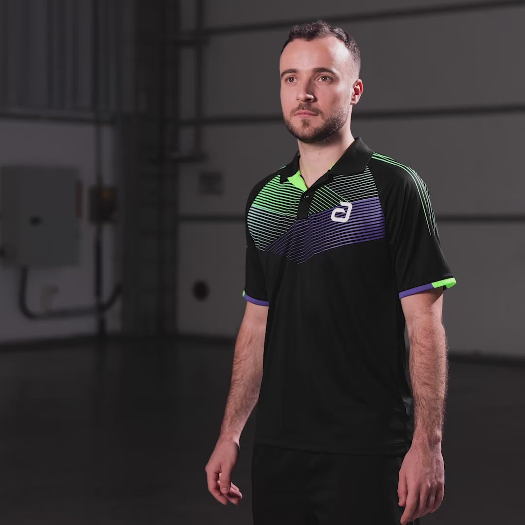 Laad video: Andro Shirt Zwarte grootouders/Green