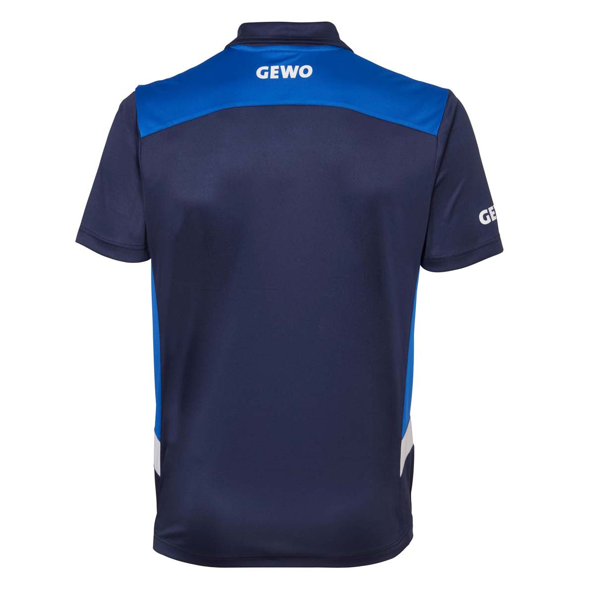 Gewo shirt Aurora marine/royalblauw