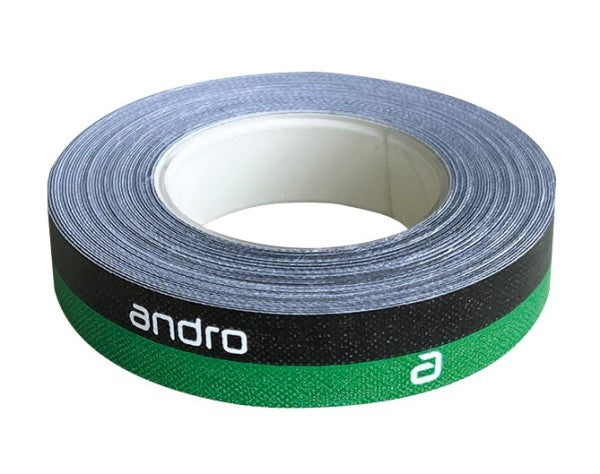 Andro Zijkantband Stripes 10mm 5m zwart/groen
