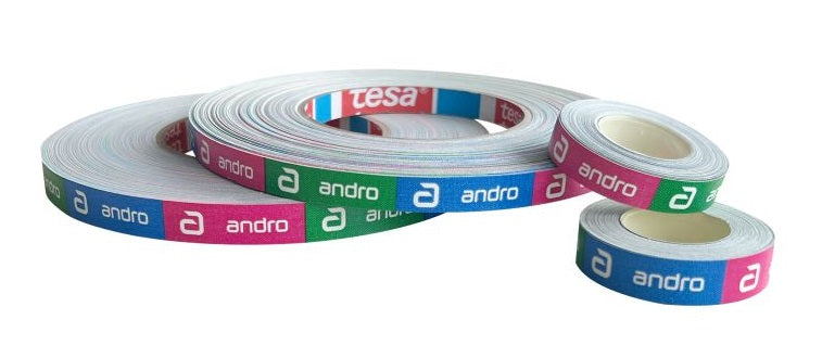 Andro Edge Tape Colors 12mm 50m green/blue/pink