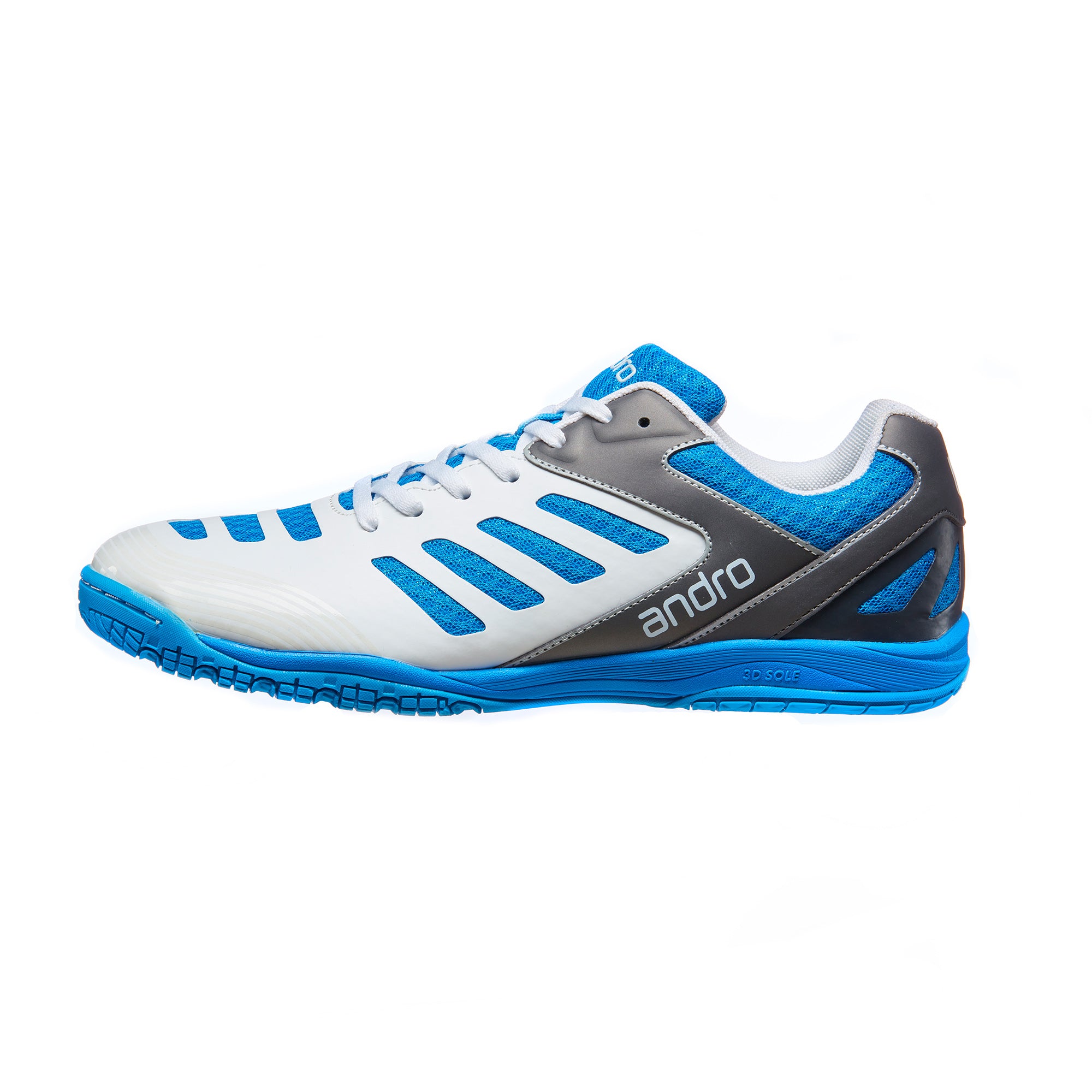 Andro schoenen Cross Step 2 wit/blauw/grijs