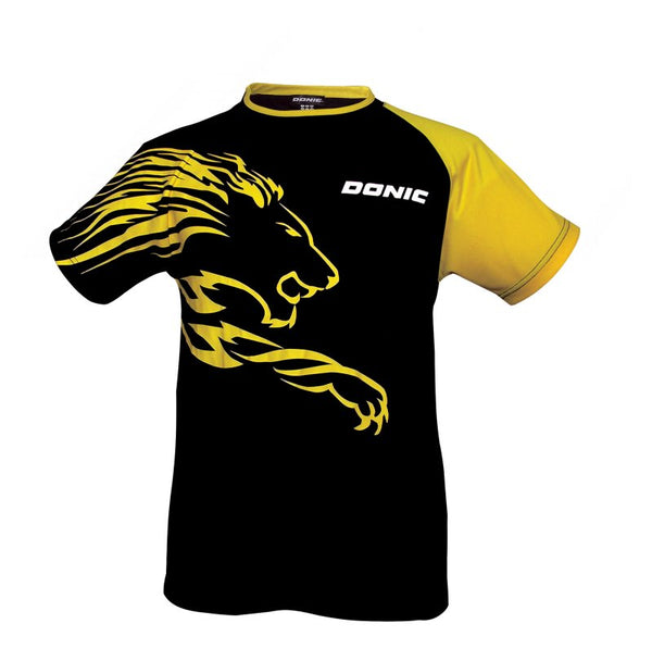 Donic T-Shirt Lion black/yellow
