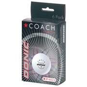 Donic Ball Coach P40+ *blanc (6)