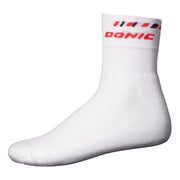 Donic Socken Etna weiß/rot/schwarz