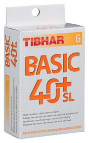 Tibhar Ball Basic 40+ SL weiß (6)