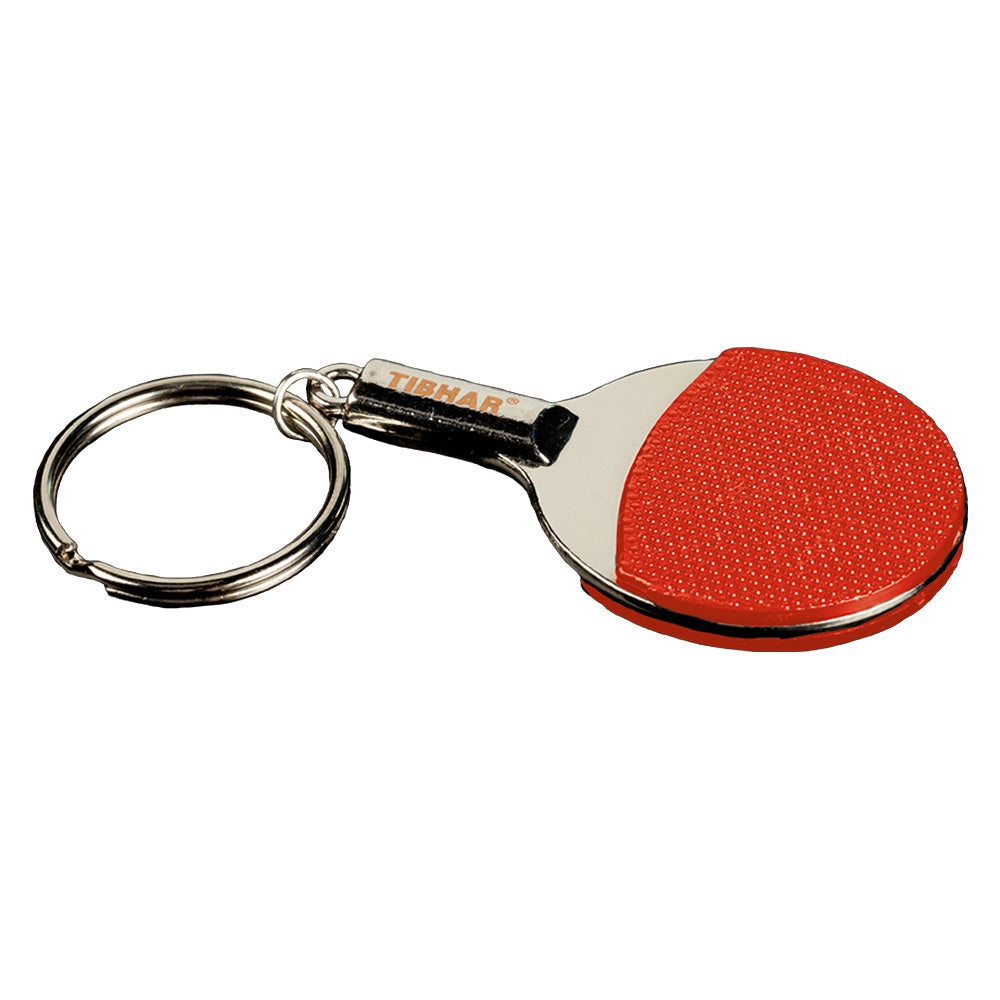 Tibhar Sleutelhanger + metalen bat rood
