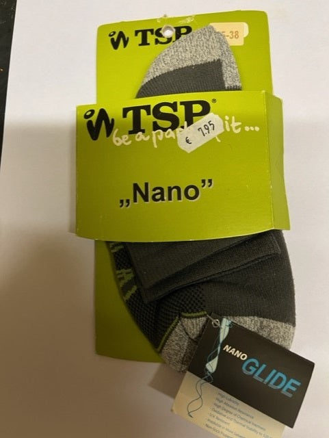 TSP Sokken Nano zwart/grijs/groen